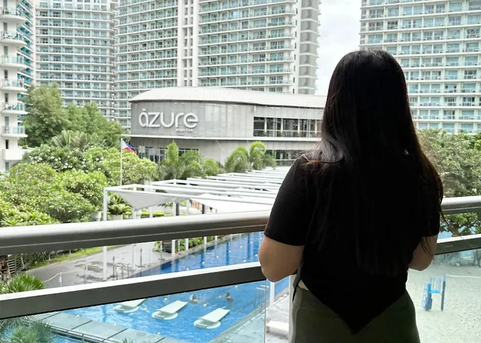 Casa Serenity Staycation At Azure Paranaque With 1 Bedroom Good For 1 To 4 Pax Airconditioned And Pool View Near Sm Bicutan * 马尼拉