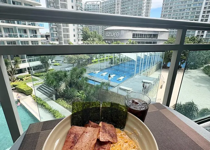 Casa Serenity Staycation At Azure Paranaque With 1 Bedroom Good For 1 To 4 Pax Airconditioned And Pool View Near Sm Bicutan *